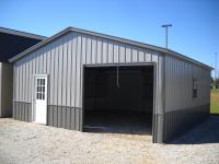 TOL  Platinum Garage 24'x26' w/9' Wall Height  Vertical Siding 