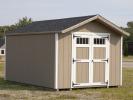 10x14 Custom Madison Front Entry Peak Shed